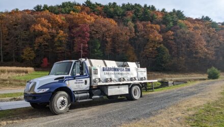 fish stocking truck